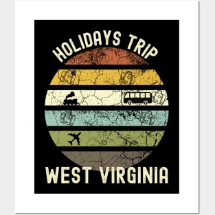 Holidays Trip To West Virginia, Family Trip To West Virginia, Road Trip to West Virginia, Family Reunion in West Virginia, Holidays in West Posters and Art